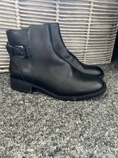Tu Ladies Size 5 Black Ankle Boots
