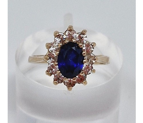 9ct yellow gold topaz - 9ct,