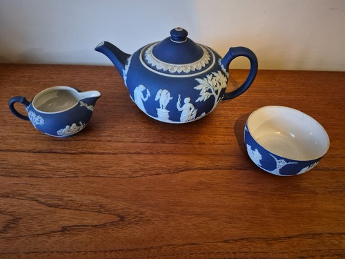 Vintage jasper wedgewood tea - jasper,