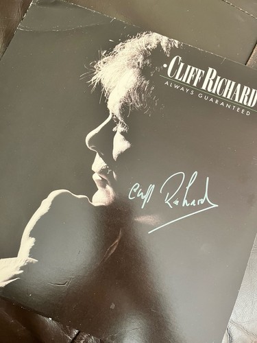 Cliff richard signed - cliff,