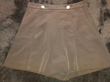 H&M Black High Waisted Skort