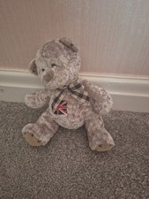 Grey teddy bear - grey,