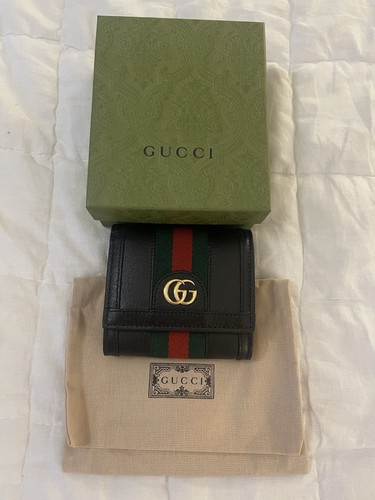 Gucci black leather stripe - gucci,