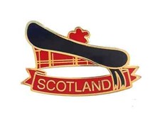 Scotland Tartan Tammy Enamel