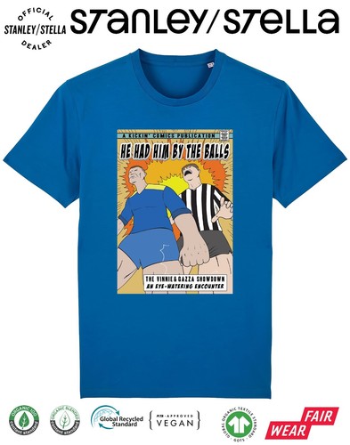 Mens football tshirt vinnie - tshirt,