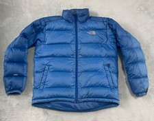 The North Face 700 Puffer Jacket Down Blue Korean Version Size S Medium