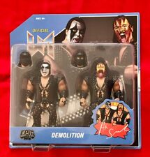Demolition - Ax and Smash - Retro WWF Hasbro Style MOC Wrestling Figures WWE