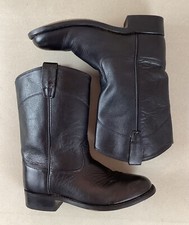 Leather Cowgirl Boots Cowboy Boots Ladies’ Size UK 5 - see size note