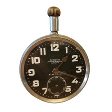 A Zenith Mark V WW1 Cockpit  Pocket Watch 30 Hour Non Luminous C.B.2780 Working