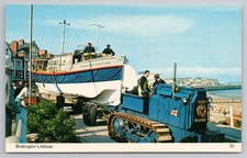 RP Bridlington Lifeboat & Fowler Tractor OJJ 312 Bamforth Color Gloss PC