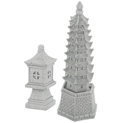 2pcs pagoda statue - ,