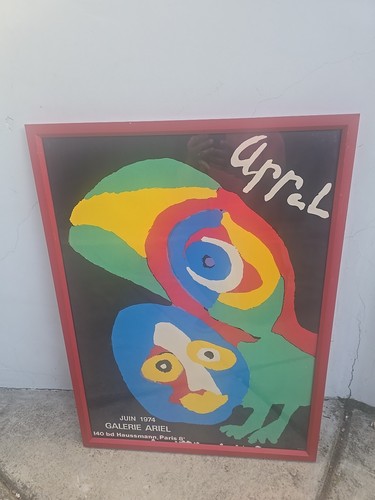 Vintage karel appel 1974 - vintage,