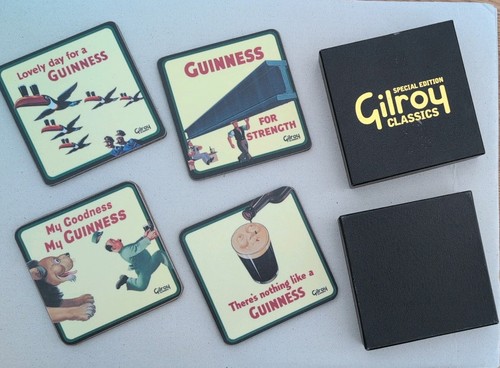 Guinness coasters set - 4,