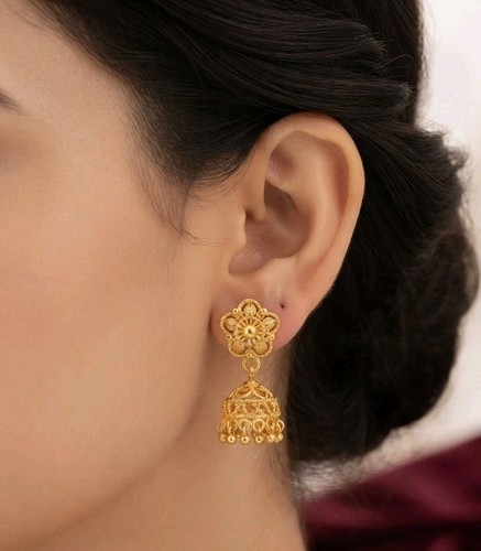 New gold plated earring - gold,