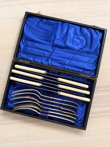 Sheffield silver cutlery - silver,