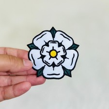 Yorkshire Rose Embroidered
