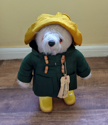 Vintage paddington bear plush - paddington,