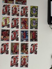 Liverpool Match Attack Cards, a mix of 20 cards, (D1-5). 