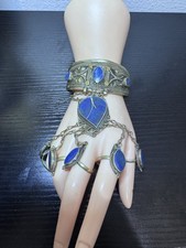 Afghan Lapis Slave Bracelet