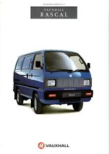 Vauxhall Rascal Van & Pickup 1992 UK Sales Brochure 1993 Models Edition No 1