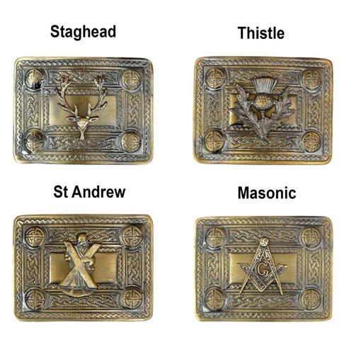 Scottish antique badge kilt - antique,