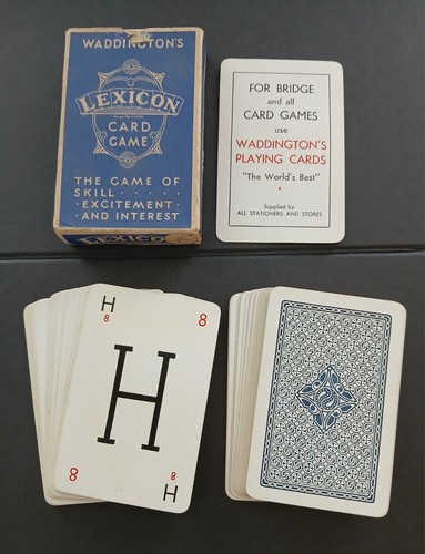 Vintage waddingtons lexicon - vintage,