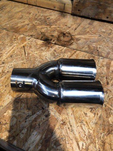 Universal angled twin exhaust - universal,