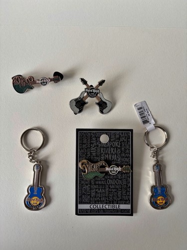 Hard rock cafe guitar pins - hard,