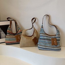 Woven Shoulder Bag Handmade