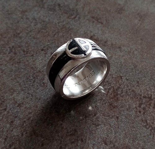 Emporio armani ring solid - solid, 925