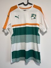 Ivory Coast National Team Puma Football Training Shirt Soccer Jersey Medium
