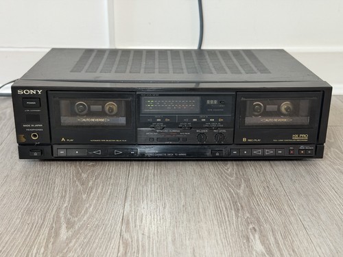 Sony wr610 twin cassette - sony, tc-wr610