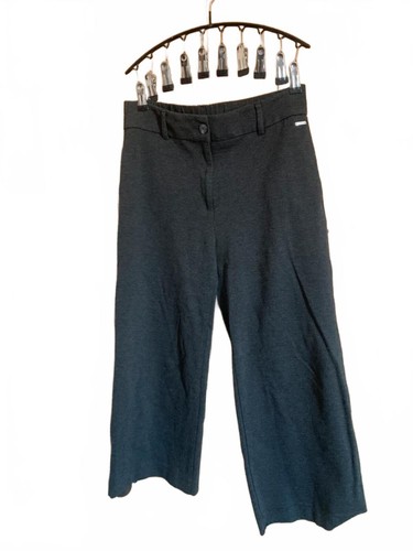 Esprit charcoal grey wide leg - charcoal,