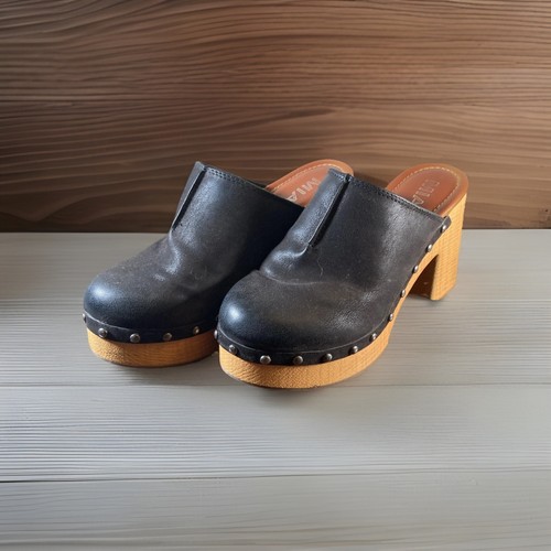 Mia isra cognac - cognac, clogs