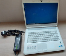 Sony Vaio VGN-NS30E Windows 10 PRO  3Gb 2GHz Laptop, Charger White VGNNS30E