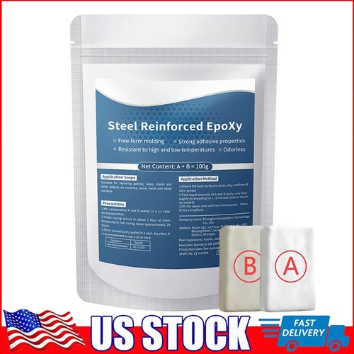 Steel reinforced epoxy putty - steel,