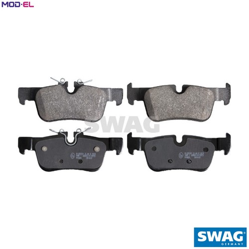 Brake pad set disc - disc,