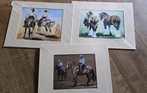 Trevor taylor signed - signed, equine