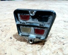 RARE Triumph 2000 Mk1 1966 Dashboard FUEL OIL CHOKE IGN Warning lamps Lights. UK