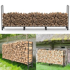 8ft 12ft Long Wooden Log Store