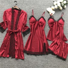 New 4-Piece Lingerie Women