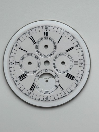 Enamel pocket watch dial - watch, from