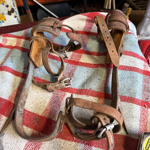 Vintage american pole climbing - pole,