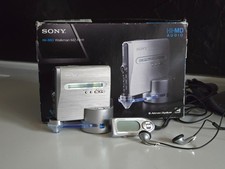 Sony MZ-NH1  Hi-MD Walkman Minidisc player, charging stand, remote & accessories
