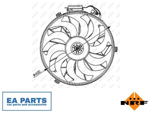 Fan radiator for bmw e36 - for,