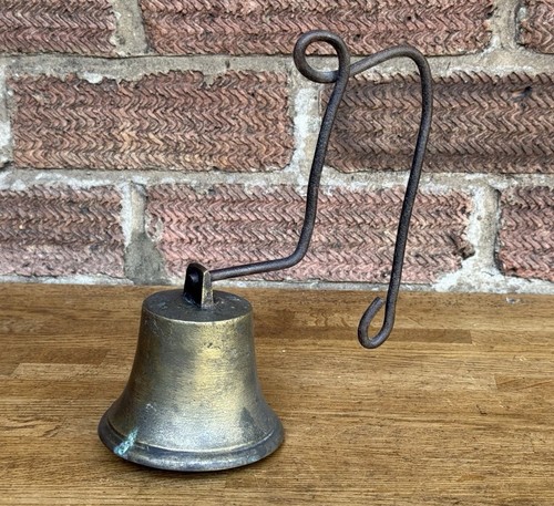 Vintage brass hanging door - brass,