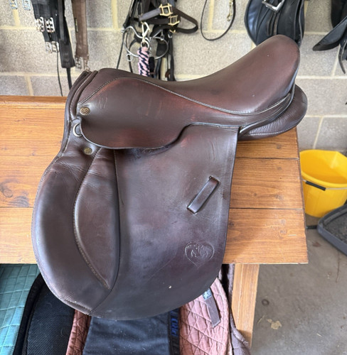 Equxtra brown leather - leather, pony