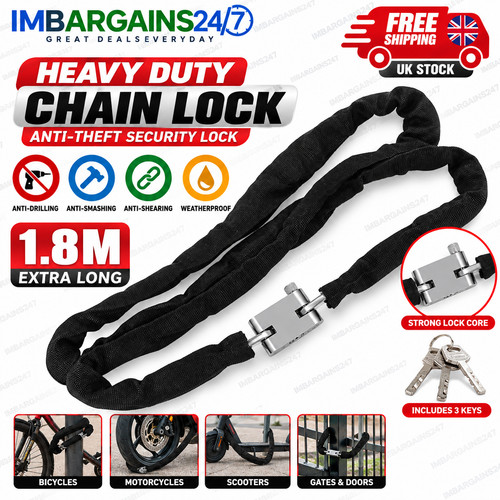 Heavy duty chain lock - heavy,