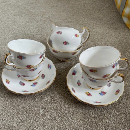 Crown regent bone china floral - regent,