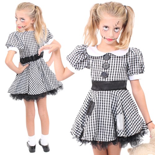 Kids broken rag doll costume - broken,